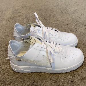 White Nike Air Force Low NCXL